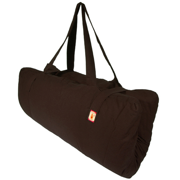 Chin Mudra - Zabuton transportable 100% coton Bio - Chocolat Chin Mudra - Zabuton transportable 100% coton Bio - Chocolat