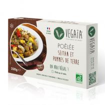 Vegaïa - Poêlée de Seitan et Pommes de terre - barquette de 230 g
