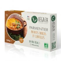 Vegaïa - Parmentier Patate douce et Lentilles - barquette de 260g