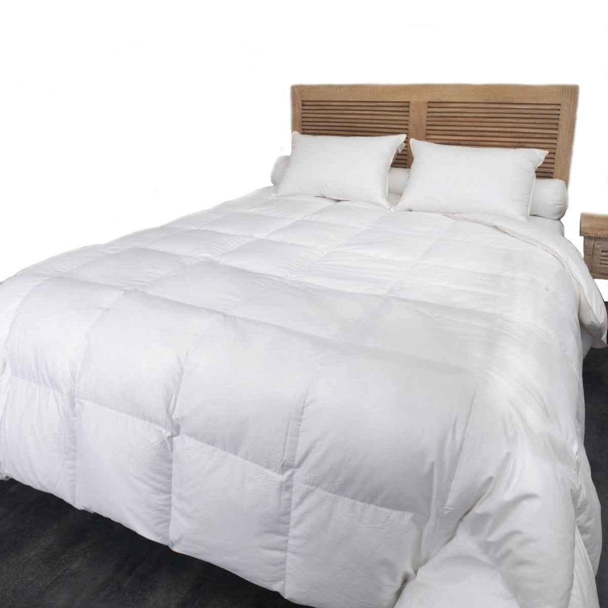 Castex - Couette Mi-saison duvet oie et coton bio 140x200 Castex - Couette Mi-saison duvet oie et coton bio 140x200