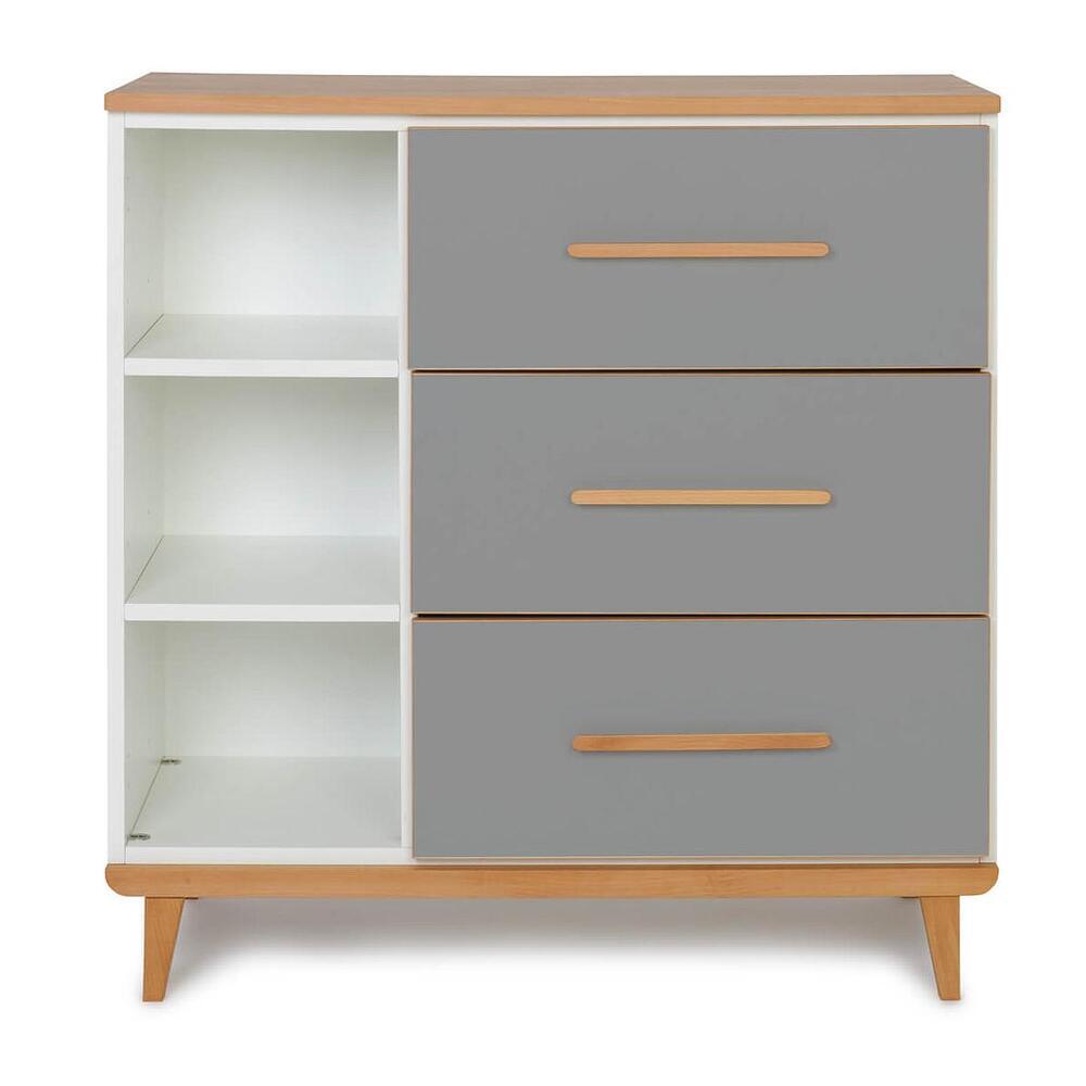 Wookids - Commode 3 tiroirs NADO slate grey Wookids - Commode 3 tiroirs NADO slate grey