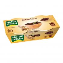 NaturGreen - Dessert Avoine-Cacao 2x125g Bio