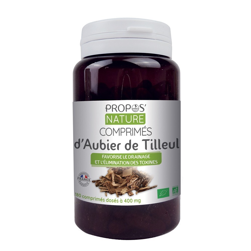 Propos’Nature - Comprimés d'Aubier de Tilleul BIO (180 compr
