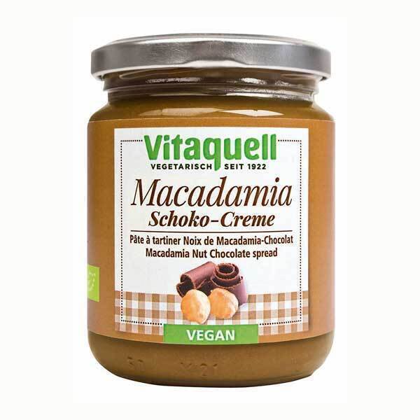 Vitaquell - Crème Macadamia-Chocolat 250g Bio
