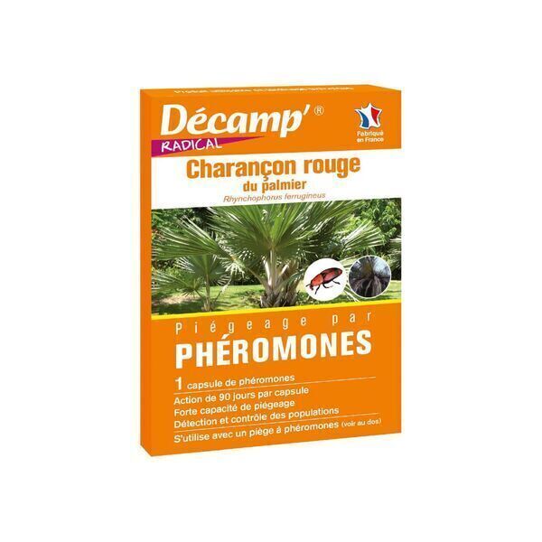 Décamp' - Phéromone contre le charançon rouge du palmier (1 capsule)