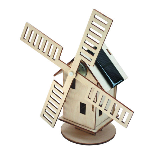 Sol-expert - Kit moulin solaire en bois Sol-expert - Kit moulin solaire en bois