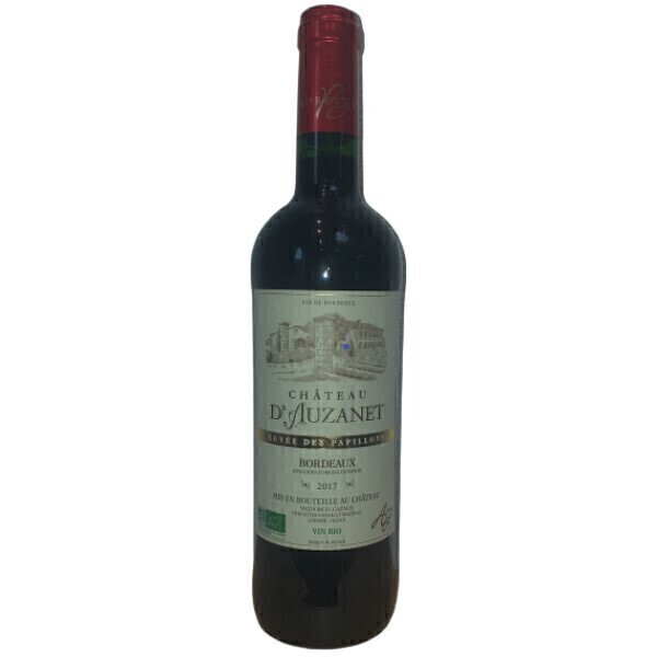 Vinaccus - Bordeaux rouge BIO - Château d'Auzanet 2017- AOC - cuvée des pap
