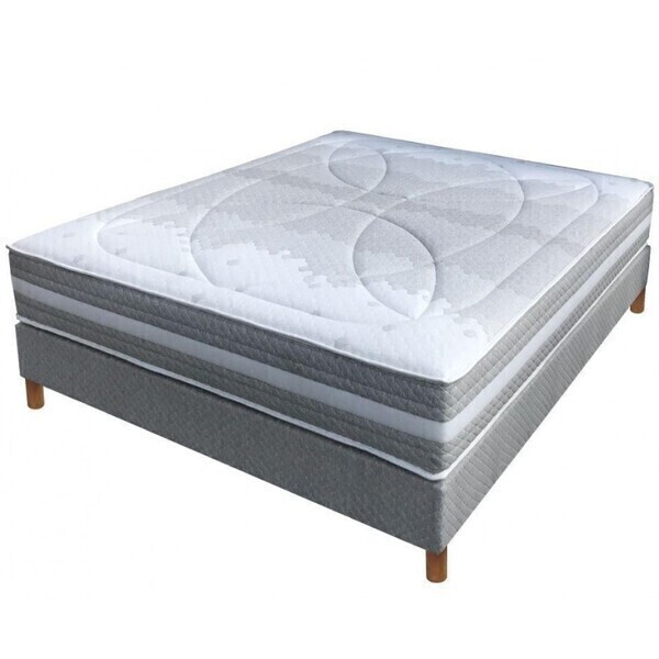 Essenzia - Ensemble SPRING 600 ferme, 150x200 COTON ORGANIQUE Ressorts Essenzia - Ensemble SPRING 600 ferme, 150x200 COTON ORGANIQUE Ressorts