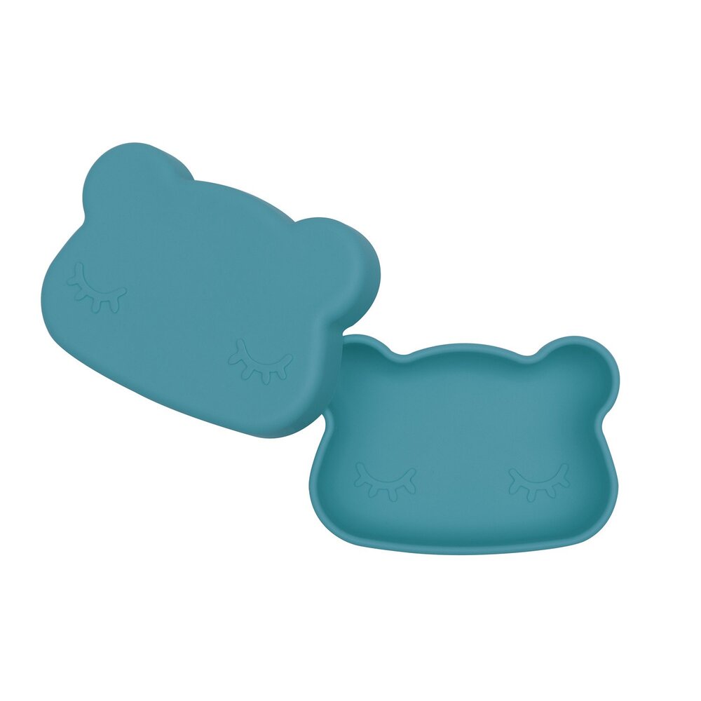 We Might be Tiny - Boîte à goûter en silicone ours We Might be Tiny - Boîte à goûter en silicone ours