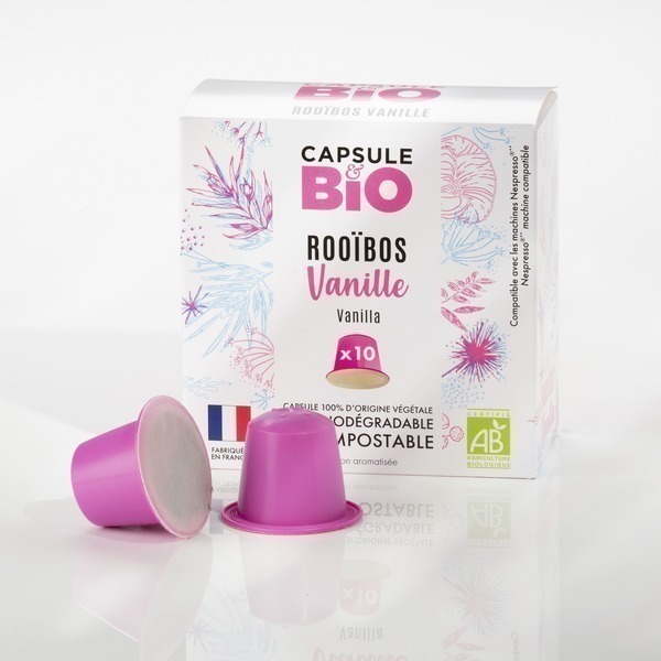 Capsul&bio - CAPSULEBIO Rooibos bio Vanille 10 capsules Nespresso®