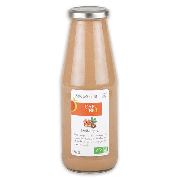 Cap Bio - Soupe Fine de Châtaignes BIO Cap Bio - Soupe Fine de Châtaignes BIO