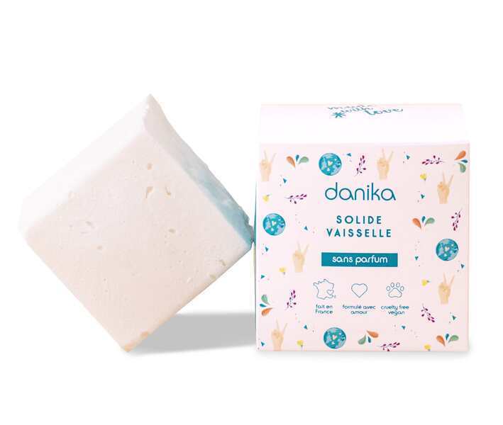 Danika - Solide vaisselle, sans parfum,  zéro déchet