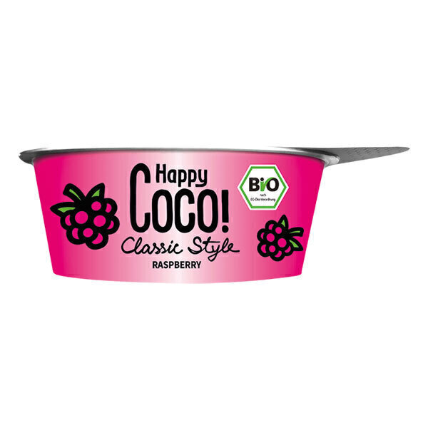 Happy Coco ! - Dessert végétal coco framboise 125g