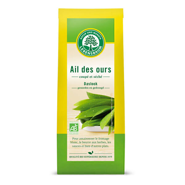 Lebensbaum - Ail des ours coupé et séché 15g Lebensbaum - Ail des ours coupé et séché 15g