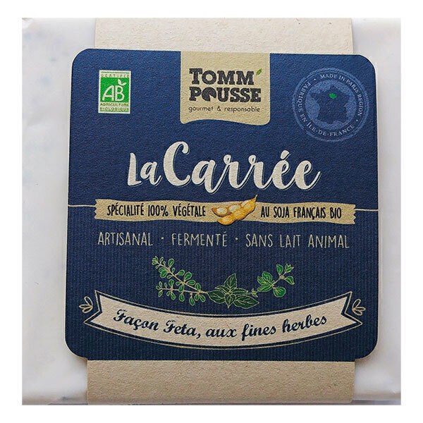 Tomm'Pousse - Le Carré végétal façon fêta aux fines herbes 170g