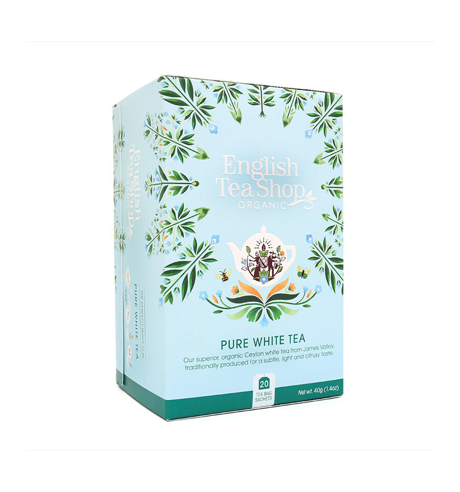 Or Tea ? - Thé blanc bio - 20 sachets - English Tea Shop Or Tea ? - Thé blanc bio - 20 sachets - English Tea Shop