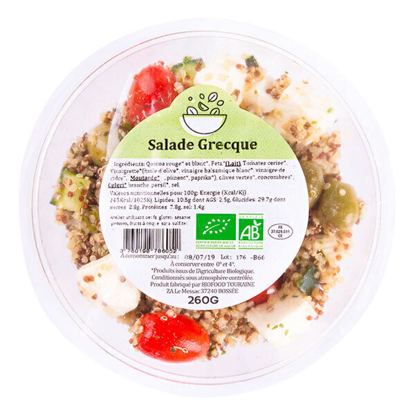 Croquez bio - Salade grecque 260g