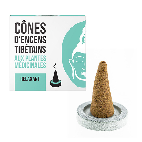 Les Encens du Monde - Encens tibetain Relaxant 15 cones