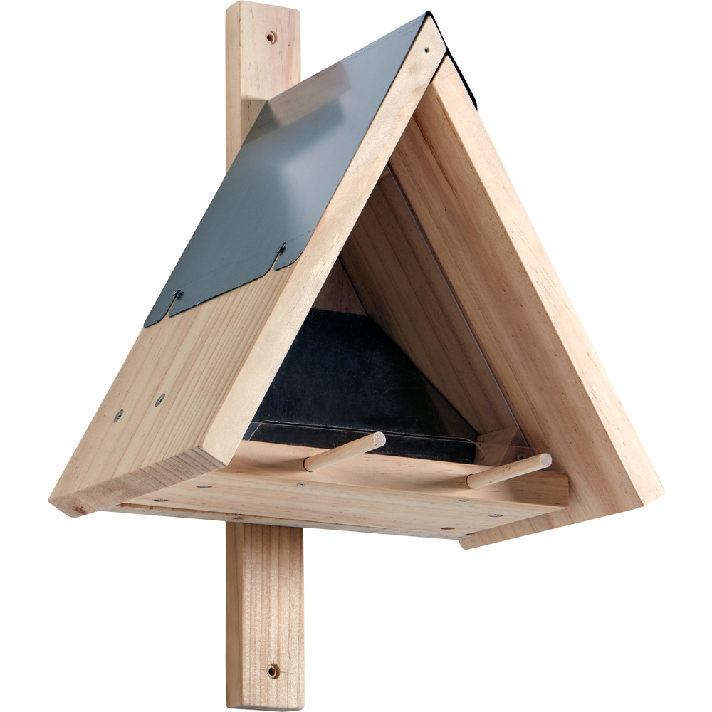 colle et chevilles. Kit de construction pour enfants en bois non traité avec marteau en bois adapté aux enfants Wiemann Lehrmittel Mangeoire pour oiseaux 