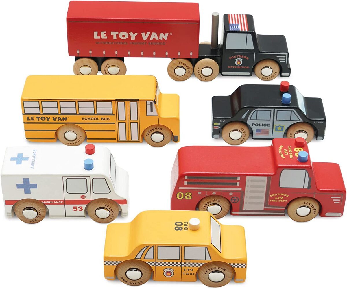 Le toy van - Les véhicules newyorkais Le toy van - Les véhicules newyorkais