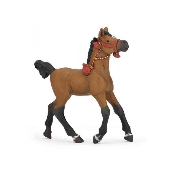 Papo - Poulain arabe en tenue de parade Papo - Poulain arabe en tenue de parade
