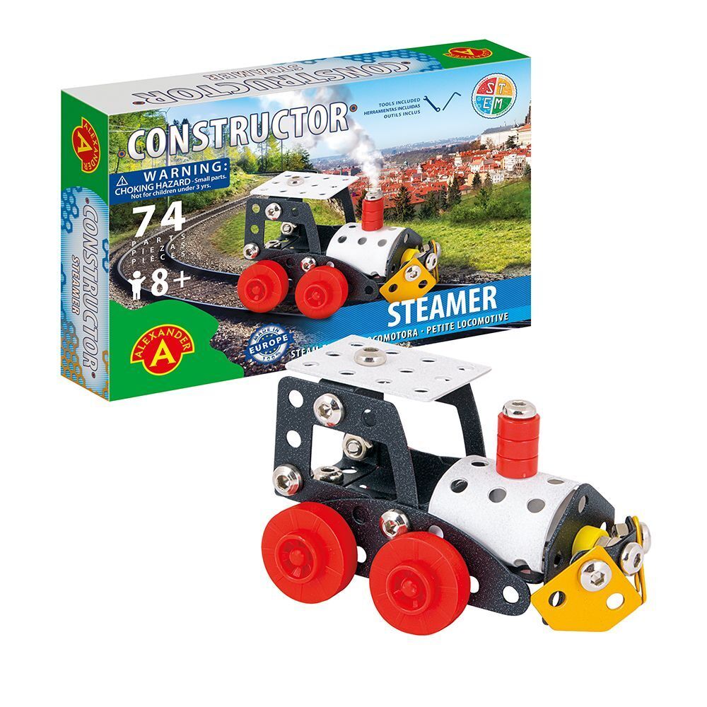 Alexander Toys - Constructor Steamer - Locomotive