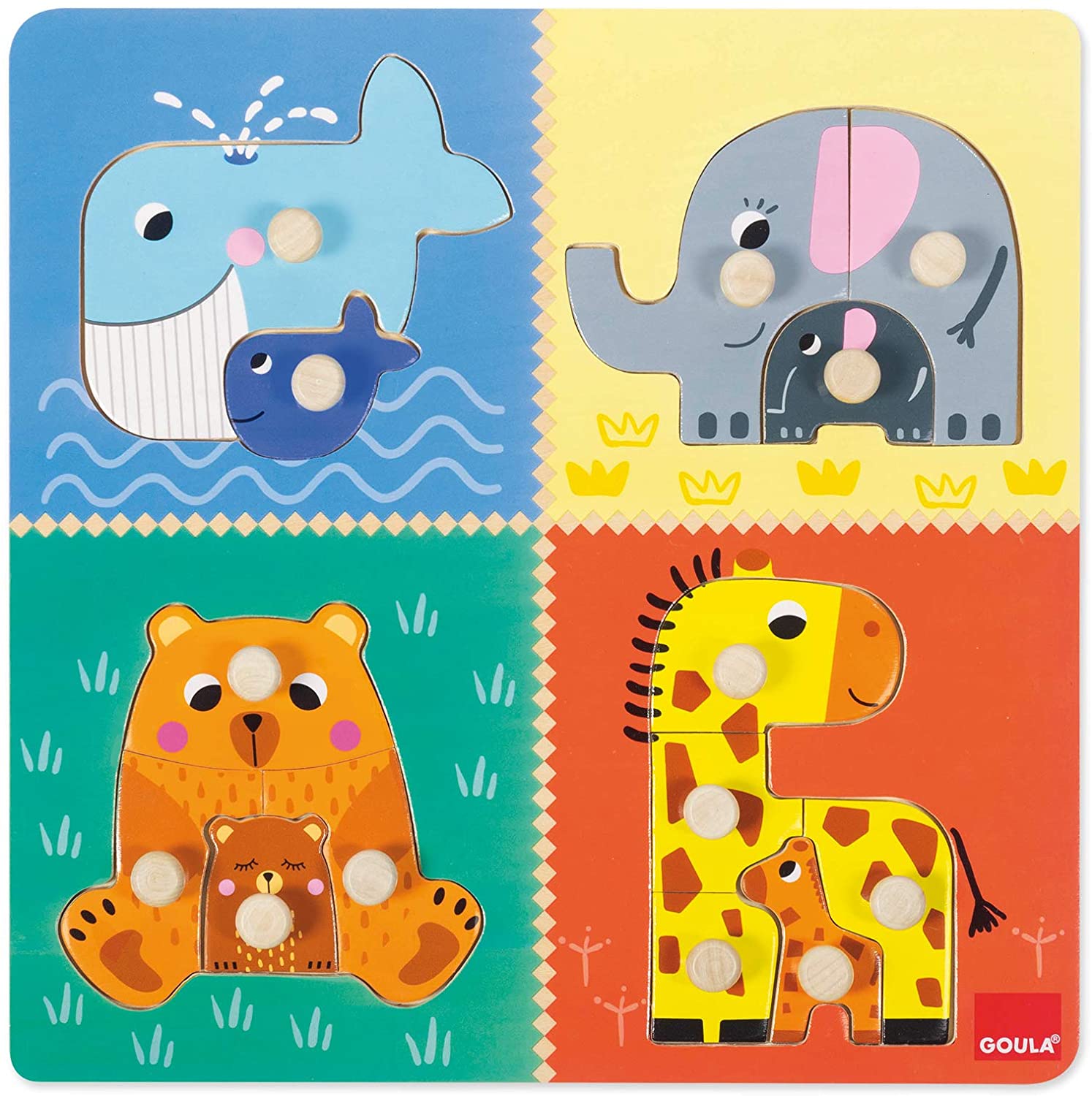 Goula - Puzzle mamans et bébés Goula - Puzzle mamans et bébés