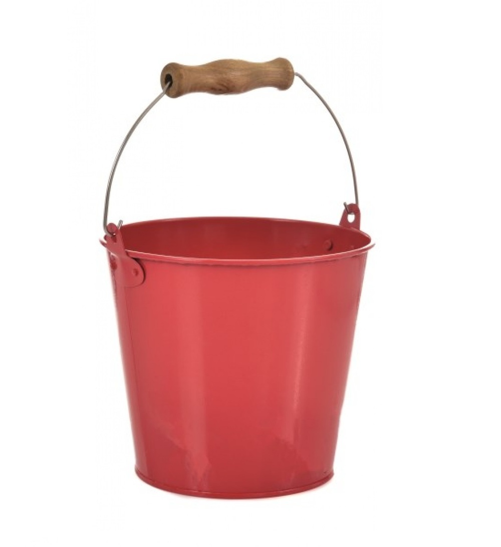 Egmont Toys - Seau rouge en métal Egmont Toys - Seau rouge en métal