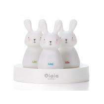 Olala boutique - Veilleuse Trio de lapins