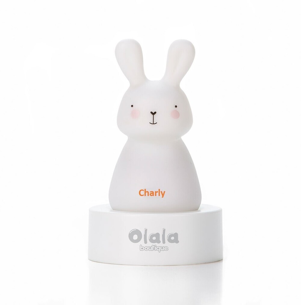 Olala boutique - Veilleuse Charly le lapin