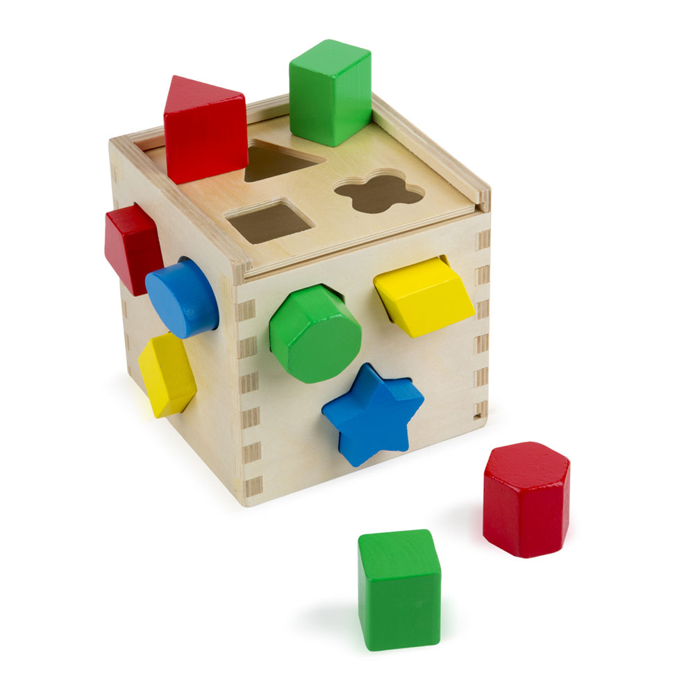 Melissa & Doug - Cube de tri de formes Melissa & Doug - Cube de tri de formes