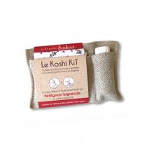 Koshi - Kit Bonheur - 1 mouchoir en tissu et 1 huile essentielle bio