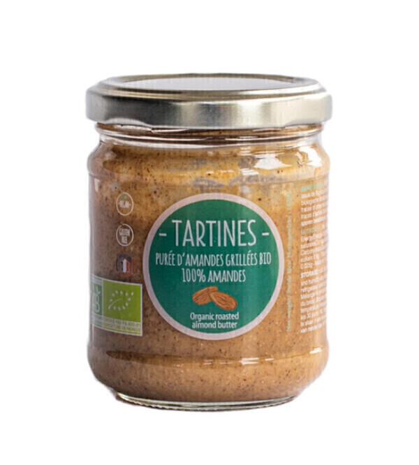 Tartines & Oléa - Pâte à tartiner 100% amande bio grillée (180g)