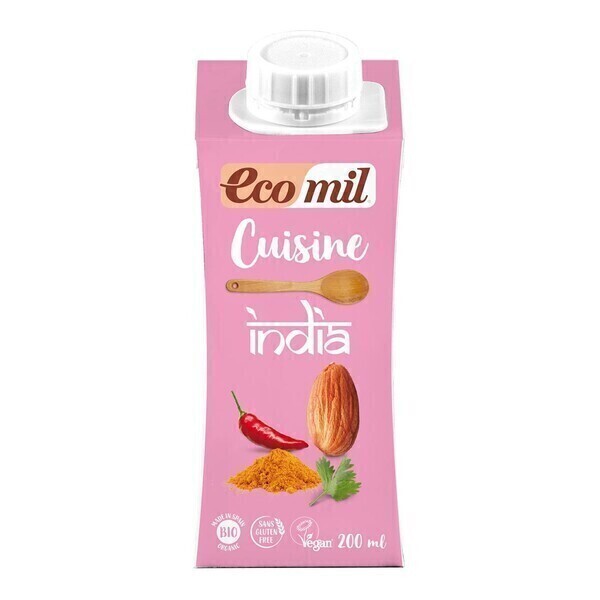 EcoMil - Crème cuisine India 200ml