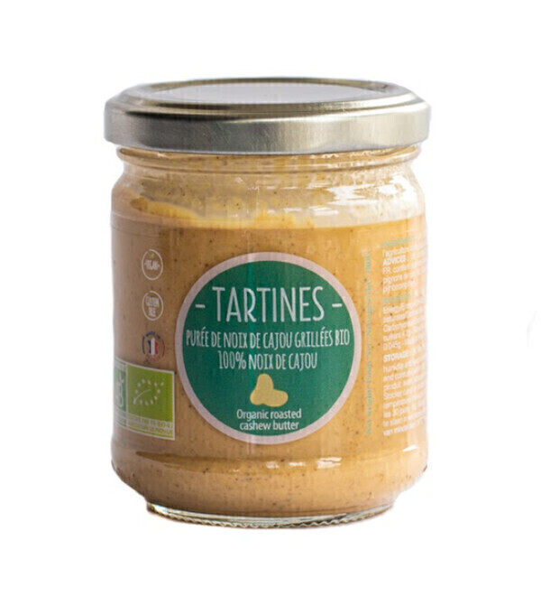 Tartines & Oléa - Pâte à tartiner 100% noix de cajou bio grillée (180g)