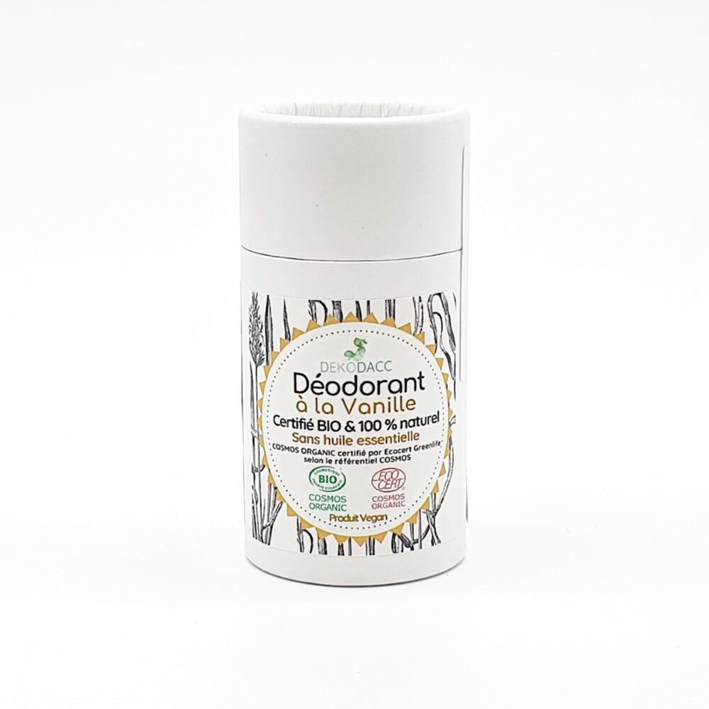 Dekodacc - Déodorant certifié Bio* et vegan à la Vanille