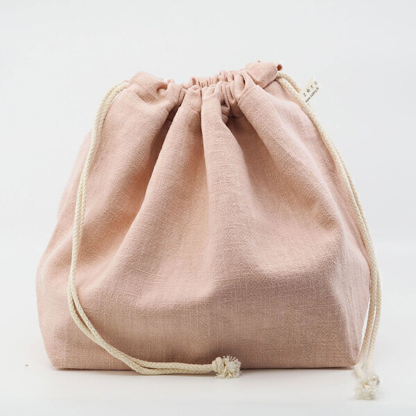 Ozero - Sac à pain en lin Ozéro - Saumon Ozero - Sac à pain en lin Ozéro - Saumon