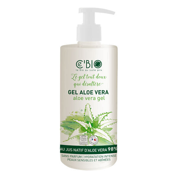 Ce'BIO - Gel 98% d'Aloe Vera 50cl