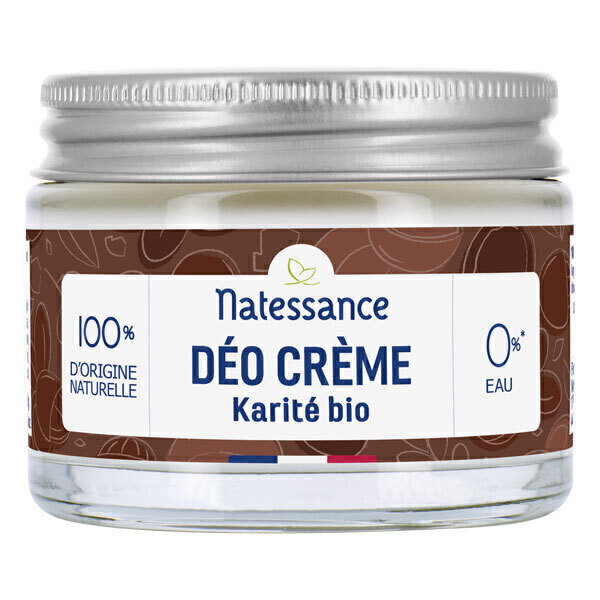 Natessance - Déo crème karité bio 50g Natessance - Déo crème karité bio 50g