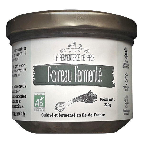 Produits Bio & Locaux IDF - Poireau fermenté local 220g