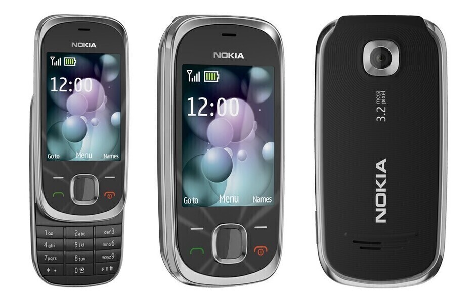 Nokia - Nokia 7230 Noir