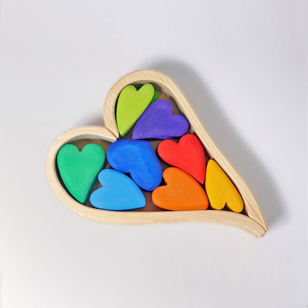 GRIMM'S - Coeur en construction arc-en-ciel GRIMM'S - Coeur en construction arc-en-ciel
