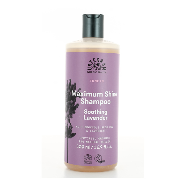 Urtekram - Shampoing brillance maximum cheveux normaux à la lavande 500ml