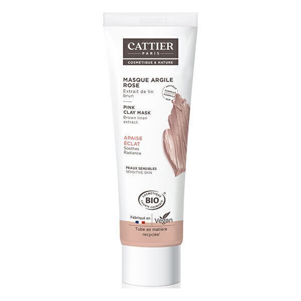 Cattier - Masque à l'argile rose 100ml Cattier - Masque à l'argile rose 100ml