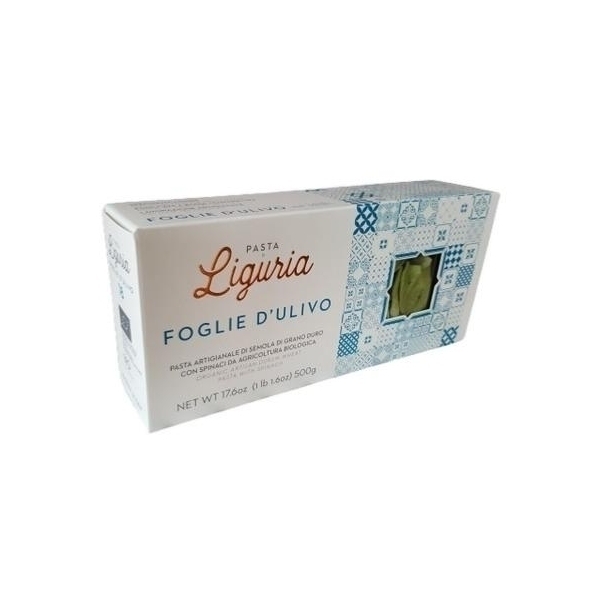 Saveurs de Tosca - Pâtes Bio Feuilles d'olivier Pasta di Liguria - 500 gr Pâte Saveurs de Tosca - Pâtes Bio Feuilles d'olivier Pasta di Liguria - 500 gr Pâte