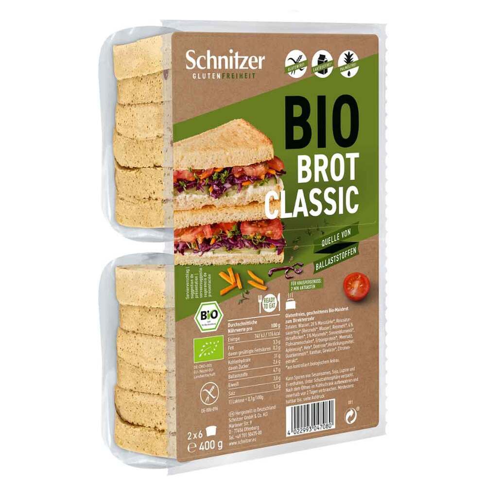 Schnitzer - Pain de mie blanc Bread'n Toast 400g
