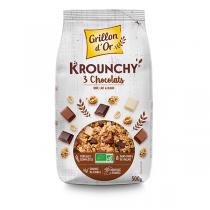Grillon d'or - Krounchy 3 chocolats 500g