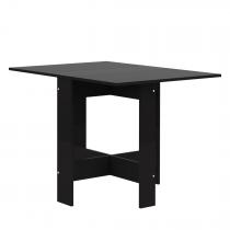 Symbiosis - Table pliante PAPILLON - Noir et noir
