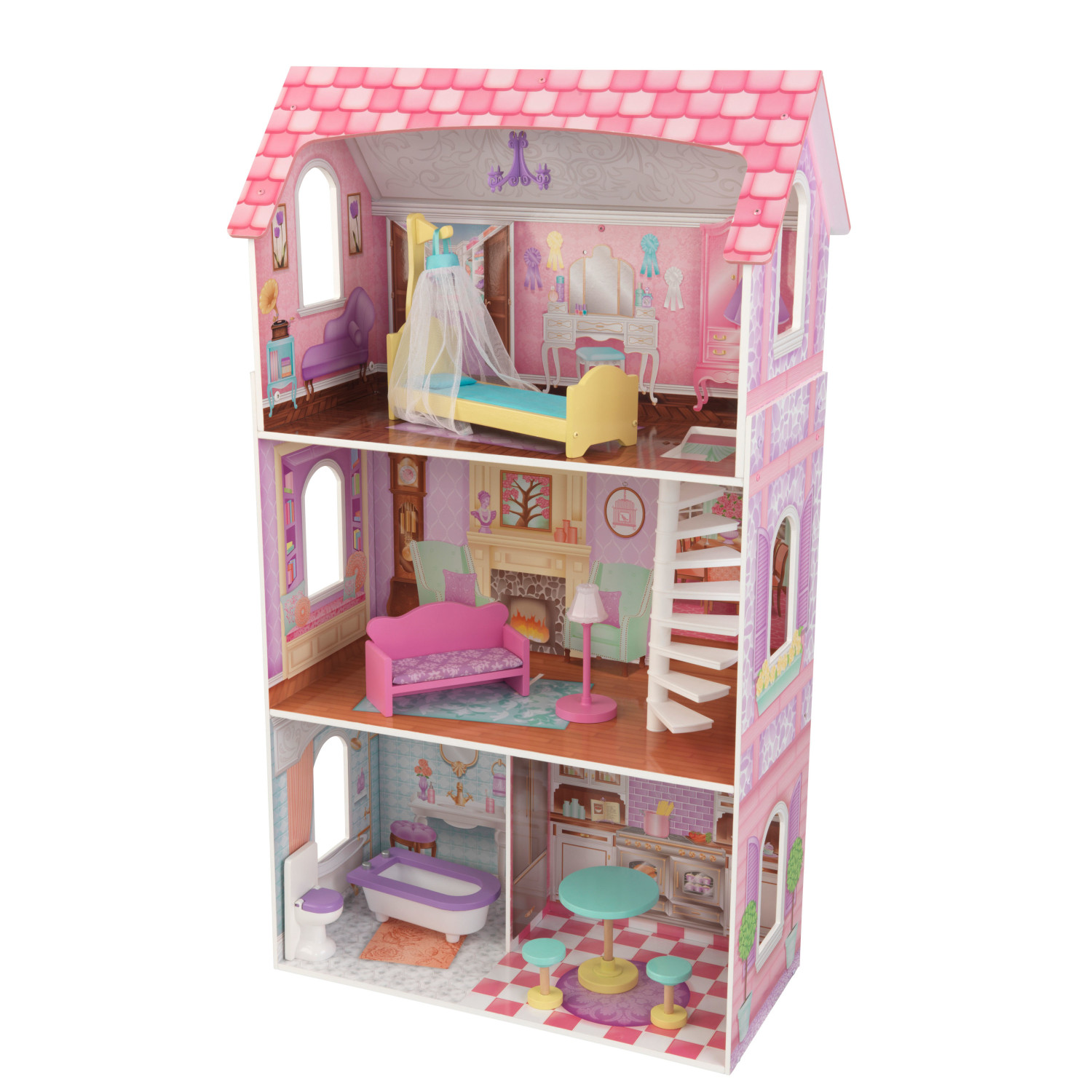 Kidkraft - Maison de poupée en bois Pénélope - Kidkraft Kidkraft - Maison de poupée en bois Pénélope - Kidkraft