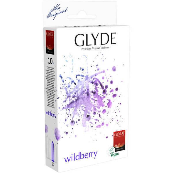 Glyde - GLYDE 10 Préservatifs Baies Sauvages latex Vegan
